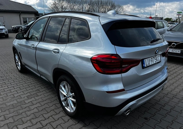 BMW X3 cena 99900 przebieg: 227370, rok produkcji 2019 z Polanów małe 781